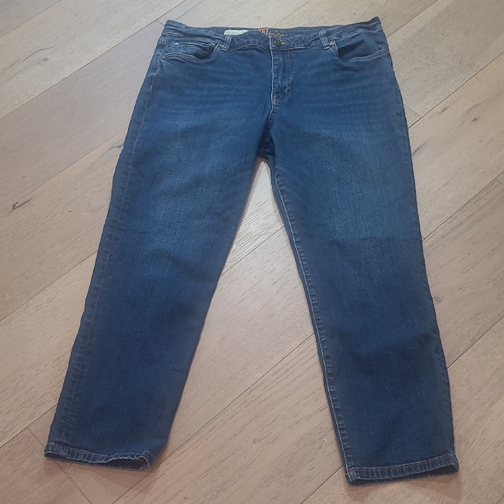 EUC Kut From the Kloth Jean Women's 16 Katy High Rise Ankle Straight Leg Denim